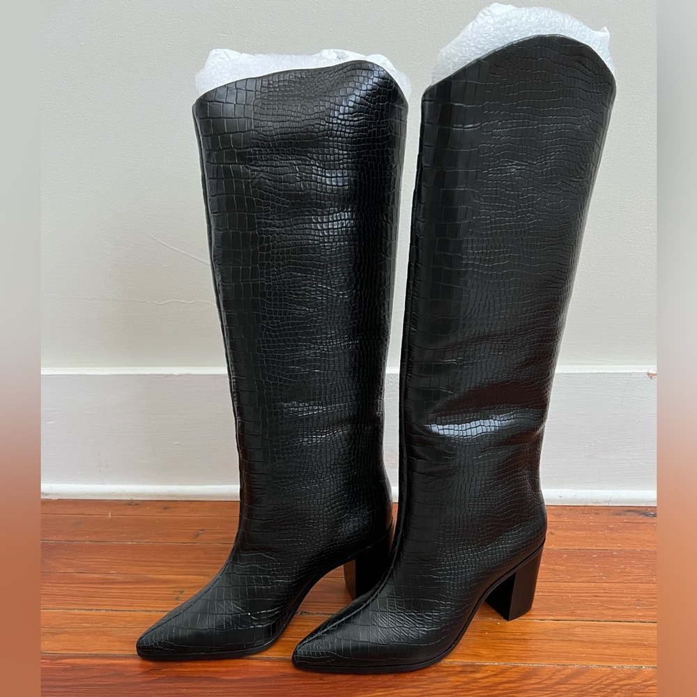 Schutz Maryana Block Boot, 8M, NWT